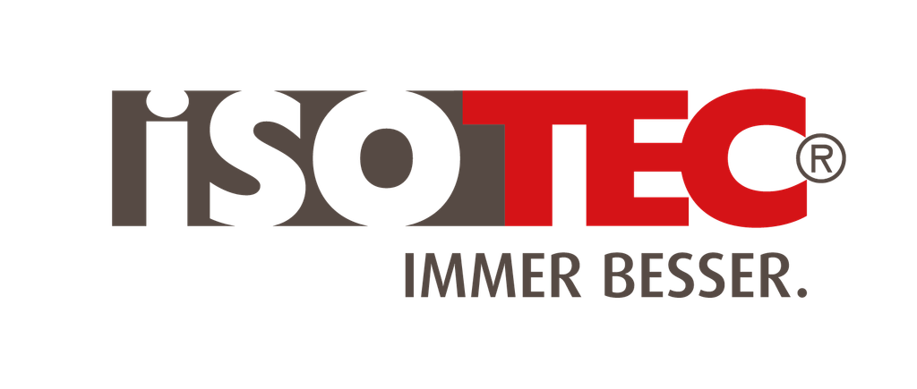 ISOTEC Saterland Logo mit Slogan „IMMER BESSER.
